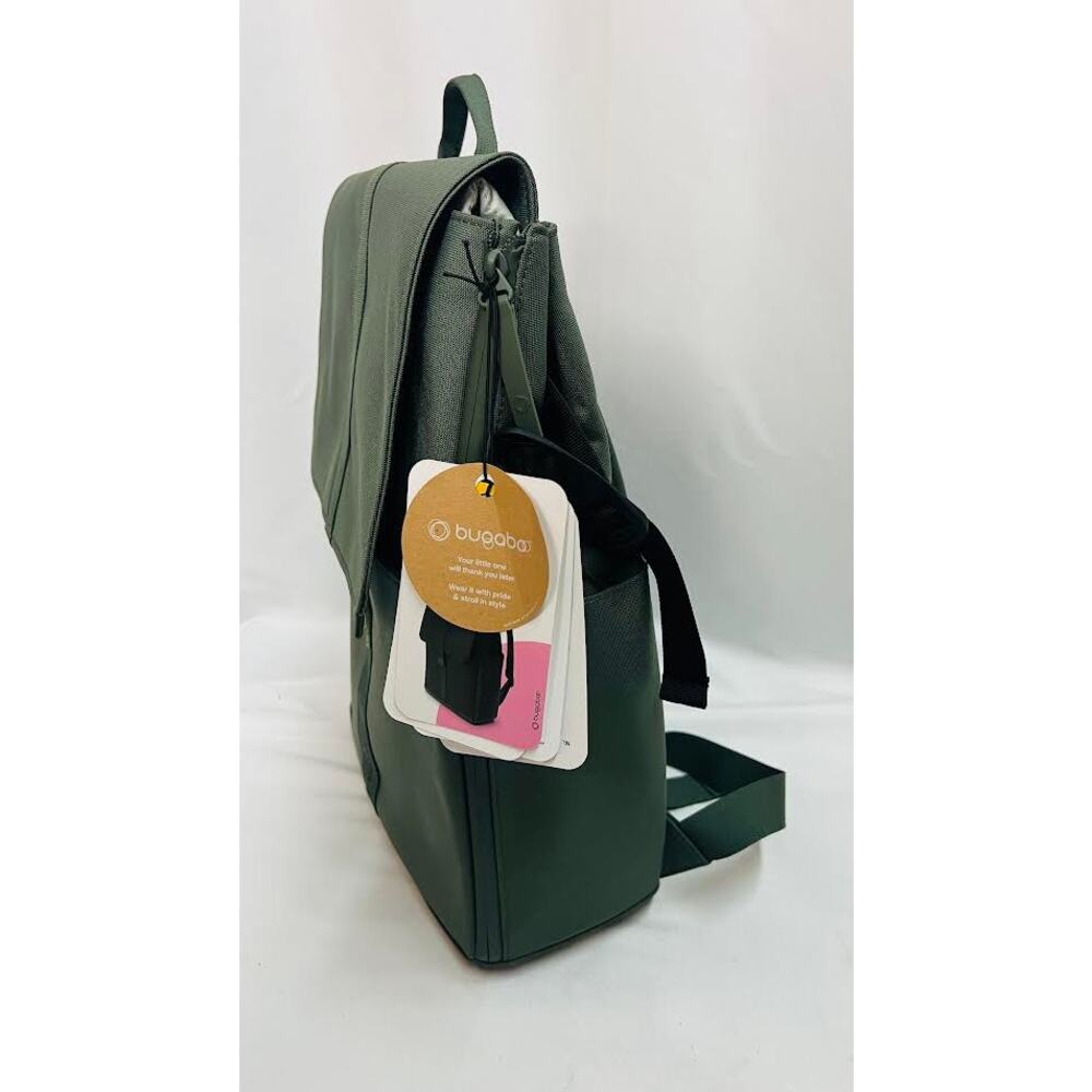 NWT! Bugaboo Baby Changing Backpack Forest Green - Picture 4 of 11